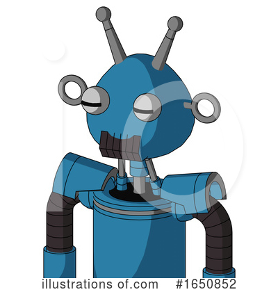 Royalty-Free (RF) Robot Clipart Illustration by Leo Blanchette - Stock Sample #1650852