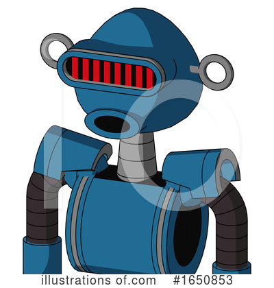 Royalty-Free (RF) Robot Clipart Illustration by Leo Blanchette - Stock Sample #1650853