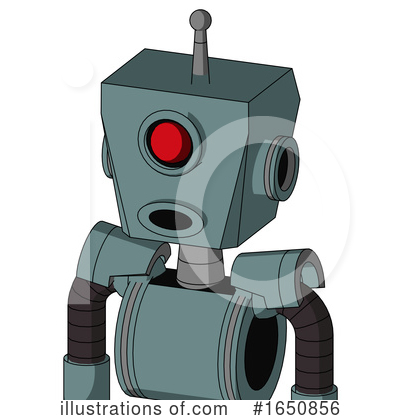 Royalty-Free (RF) Robot Clipart Illustration by Leo Blanchette - Stock Sample #1650856