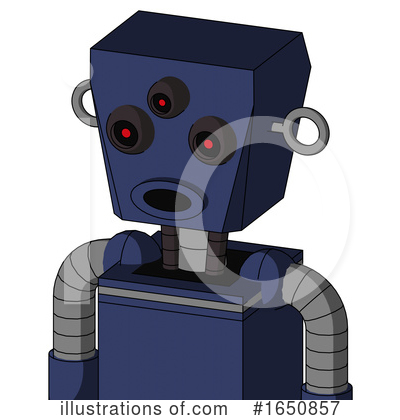 Royalty-Free (RF) Robot Clipart Illustration by Leo Blanchette - Stock Sample #1650857