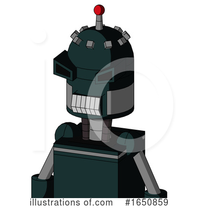 Royalty-Free (RF) Robot Clipart Illustration by Leo Blanchette - Stock Sample #1650859