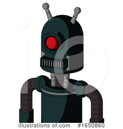 Royalty-Free (RF) Robot Clipart Illustration by Leo Blanchette - Stock Sample #1650860