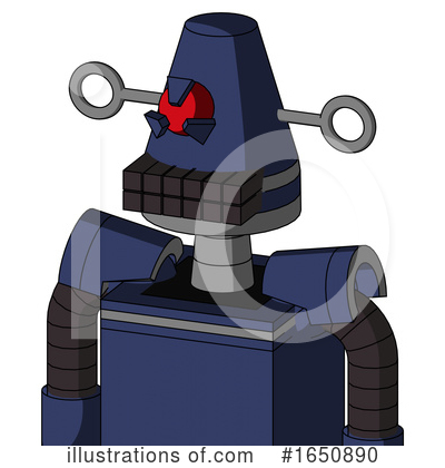 Royalty-Free (RF) Robot Clipart Illustration by Leo Blanchette - Stock Sample #1650890