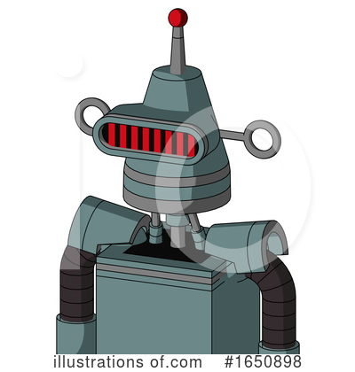 Royalty-Free (RF) Robot Clipart Illustration by Leo Blanchette - Stock Sample #1650898