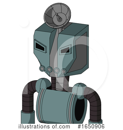 Royalty-Free (RF) Robot Clipart Illustration by Leo Blanchette - Stock Sample #1650906