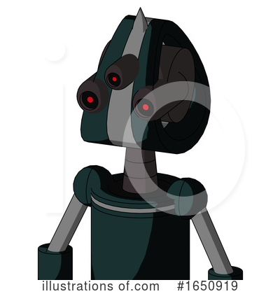 Royalty-Free (RF) Robot Clipart Illustration by Leo Blanchette - Stock Sample #1650919