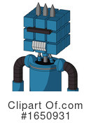 Robot Clipart #1650931 by Leo Blanchette