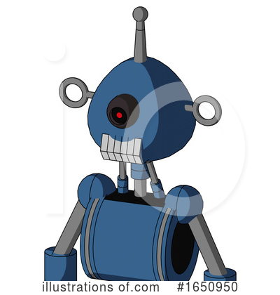 Royalty-Free (RF) Robot Clipart Illustration by Leo Blanchette - Stock Sample #1650950