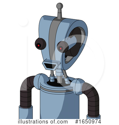 Royalty-Free (RF) Robot Clipart Illustration by Leo Blanchette - Stock Sample #1650974