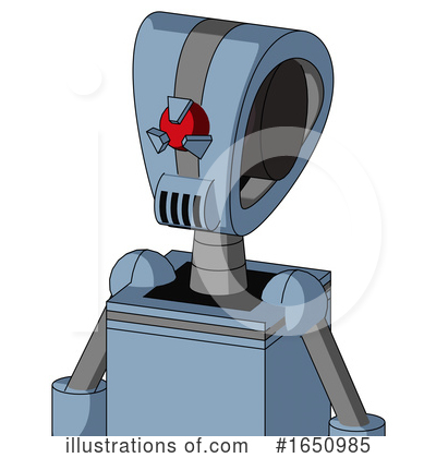 Royalty-Free (RF) Robot Clipart Illustration by Leo Blanchette - Stock Sample #1650985