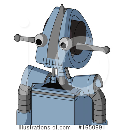 Royalty-Free (RF) Robot Clipart Illustration by Leo Blanchette - Stock Sample #1650991