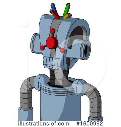 Royalty-Free (RF) Robot Clipart Illustration by Leo Blanchette - Stock Sample #1650992