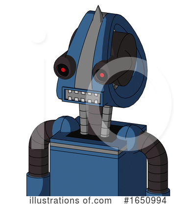 Royalty-Free (RF) Robot Clipart Illustration by Leo Blanchette - Stock Sample #1650994