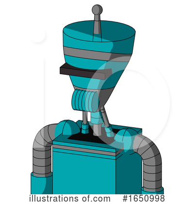 Royalty-Free (RF) Robot Clipart Illustration by Leo Blanchette - Stock Sample #1650998