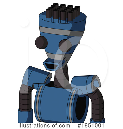 Royalty-Free (RF) Robot Clipart Illustration by Leo Blanchette - Stock Sample #1651001