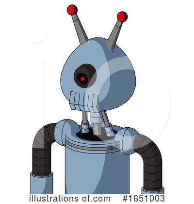 Royalty-Free (RF) Robot Clipart Illustration by Leo Blanchette - Stock Sample #1651003