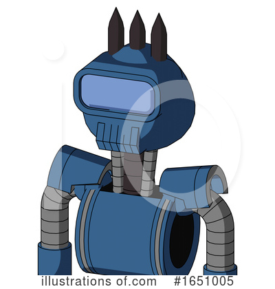 Royalty-Free (RF) Robot Clipart Illustration by Leo Blanchette - Stock Sample #1651005