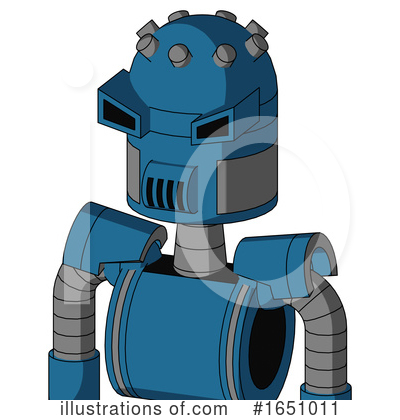 Royalty-Free (RF) Robot Clipart Illustration by Leo Blanchette - Stock Sample #1651011