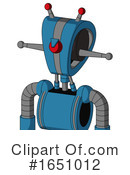Robot Clipart #1651012 by Leo Blanchette