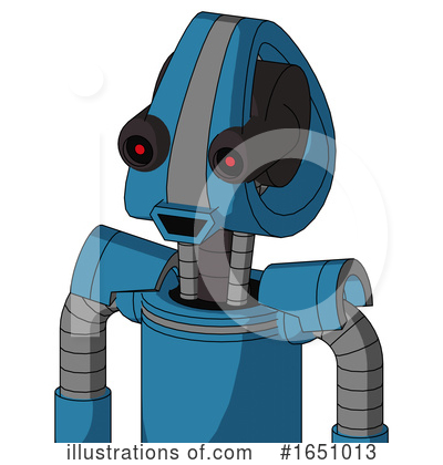 Royalty-Free (RF) Robot Clipart Illustration by Leo Blanchette - Stock Sample #1651013