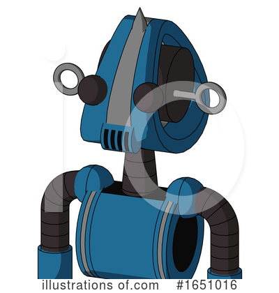 Royalty-Free (RF) Robot Clipart Illustration by Leo Blanchette - Stock Sample #1651016
