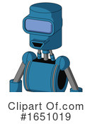 Robot Clipart #1651019 by Leo Blanchette