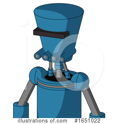Royalty-Free (RF) Robot Clipart Illustration by Leo Blanchette - Stock Sample #1651022