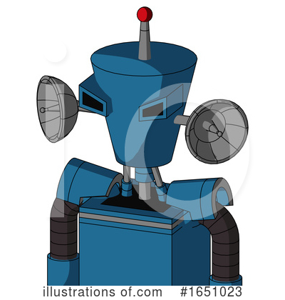 Royalty-Free (RF) Robot Clipart Illustration by Leo Blanchette - Stock Sample #1651023