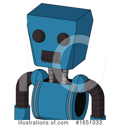 Royalty-Free (RF) Robot Clipart Illustration by Leo Blanchette - Stock Sample #1651033