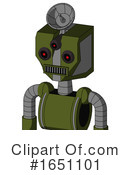 Robot Clipart #1651101 by Leo Blanchette