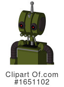 Robot Clipart #1651102 by Leo Blanchette