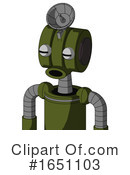 Robot Clipart #1651103 by Leo Blanchette