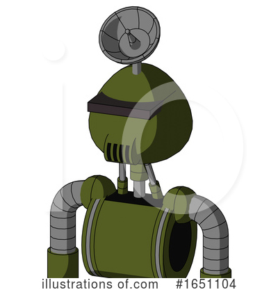 Royalty-Free (RF) Robot Clipart Illustration by Leo Blanchette - Stock Sample #1651104