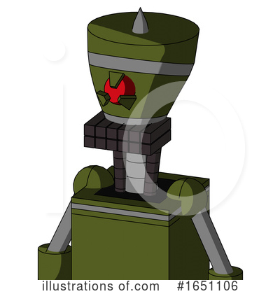 Royalty-Free (RF) Robot Clipart Illustration by Leo Blanchette - Stock Sample #1651106
