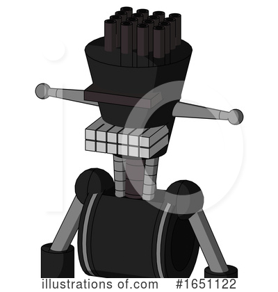 Royalty-Free (RF) Robot Clipart Illustration by Leo Blanchette - Stock Sample #1651122