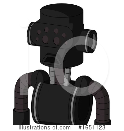 Royalty-Free (RF) Robot Clipart Illustration by Leo Blanchette - Stock Sample #1651123