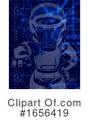Robot Clipart #1656419 by KJ Pargeter