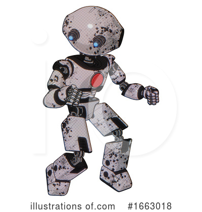 Royalty-Free (RF) Robot Clipart Illustration by Leo Blanchette - Stock Sample #1663018