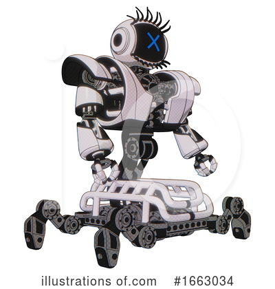 Royalty-Free (RF) Robot Clipart Illustration by Leo Blanchette - Stock Sample #1663034