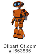 Robot Clipart #1663886 by Leo Blanchette