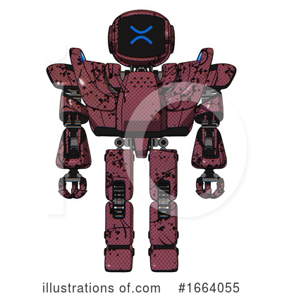Royalty-Free (RF) Robot Clipart Illustration by Leo Blanchette - Stock Sample #1664055