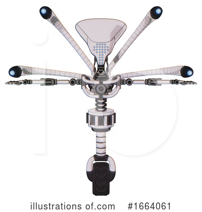 Royalty-Free (RF) Robot Clipart Illustration by Leo Blanchette - Stock Sample #1664061