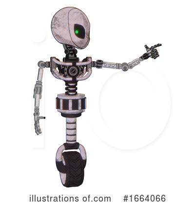 Royalty-Free (RF) Robot Clipart Illustration by Leo Blanchette - Stock Sample #1664066