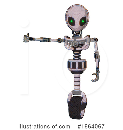 Royalty-Free (RF) Robot Clipart Illustration by Leo Blanchette - Stock Sample #1664067