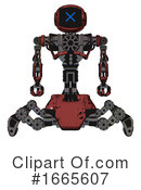 Robot Clipart #1665607 by Leo Blanchette