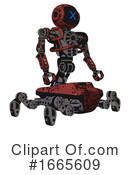 Robot Clipart #1665609 by Leo Blanchette