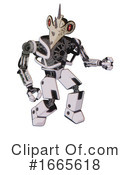 Robot Clipart #1665618 by Leo Blanchette