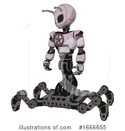 Royalty-Free (RF) Robot Clipart Illustration by Leo Blanchette - Stock Sample #1666655