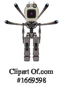 Robot Clipart #1669598 by Leo Blanchette