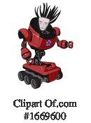 Robot Clipart #1669600 by Leo Blanchette